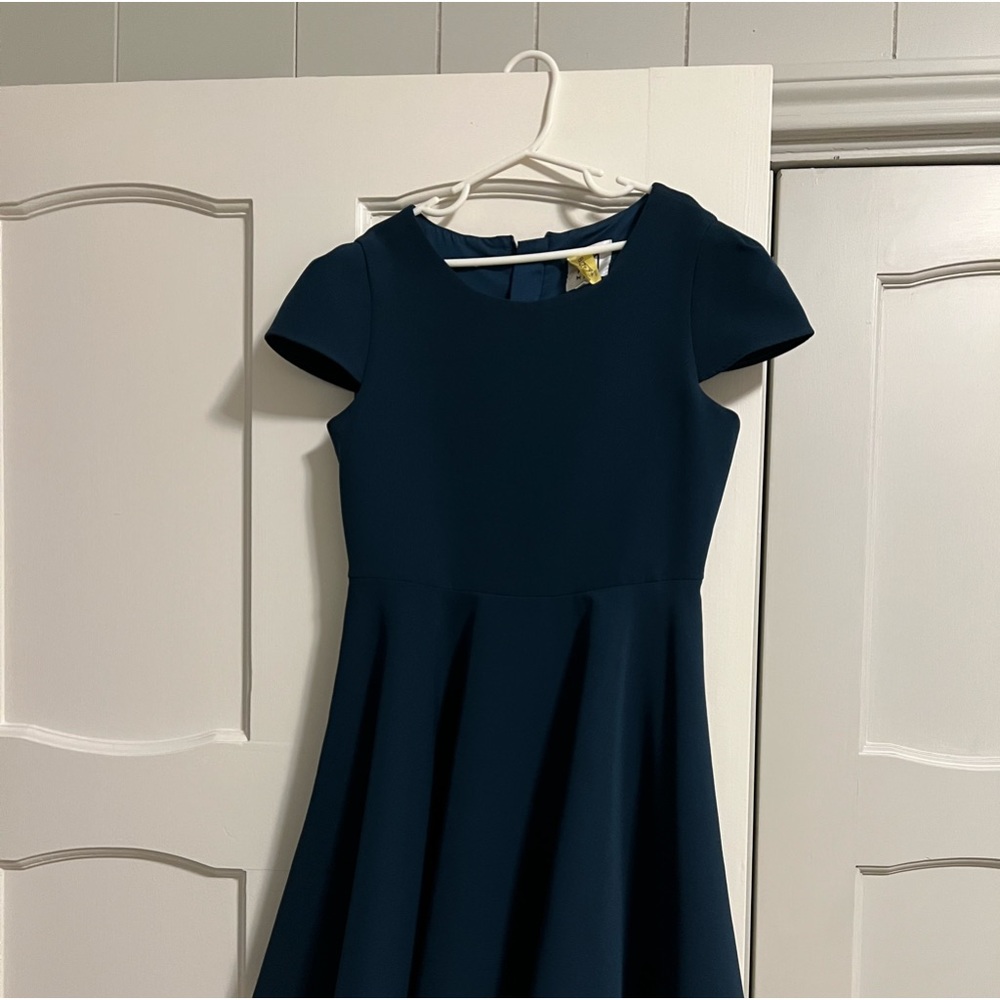 Milly minis girls size 12 dark green dress excellent condition